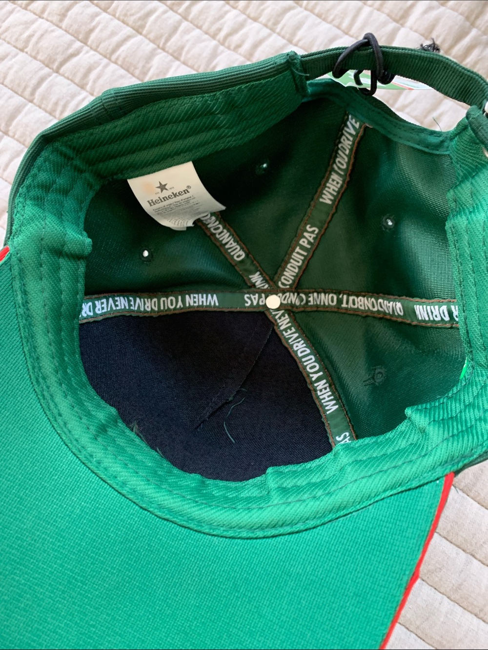 F1 Heineken Hat - Picture 4 of 5